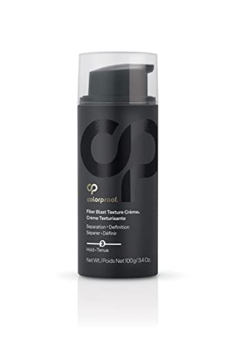 Colorproof Fiber Blast Texture Crème, 3.4oz - Creates separation, Texture & Shine, Medium Hold Paste, Sulfate-Free, Vegan
