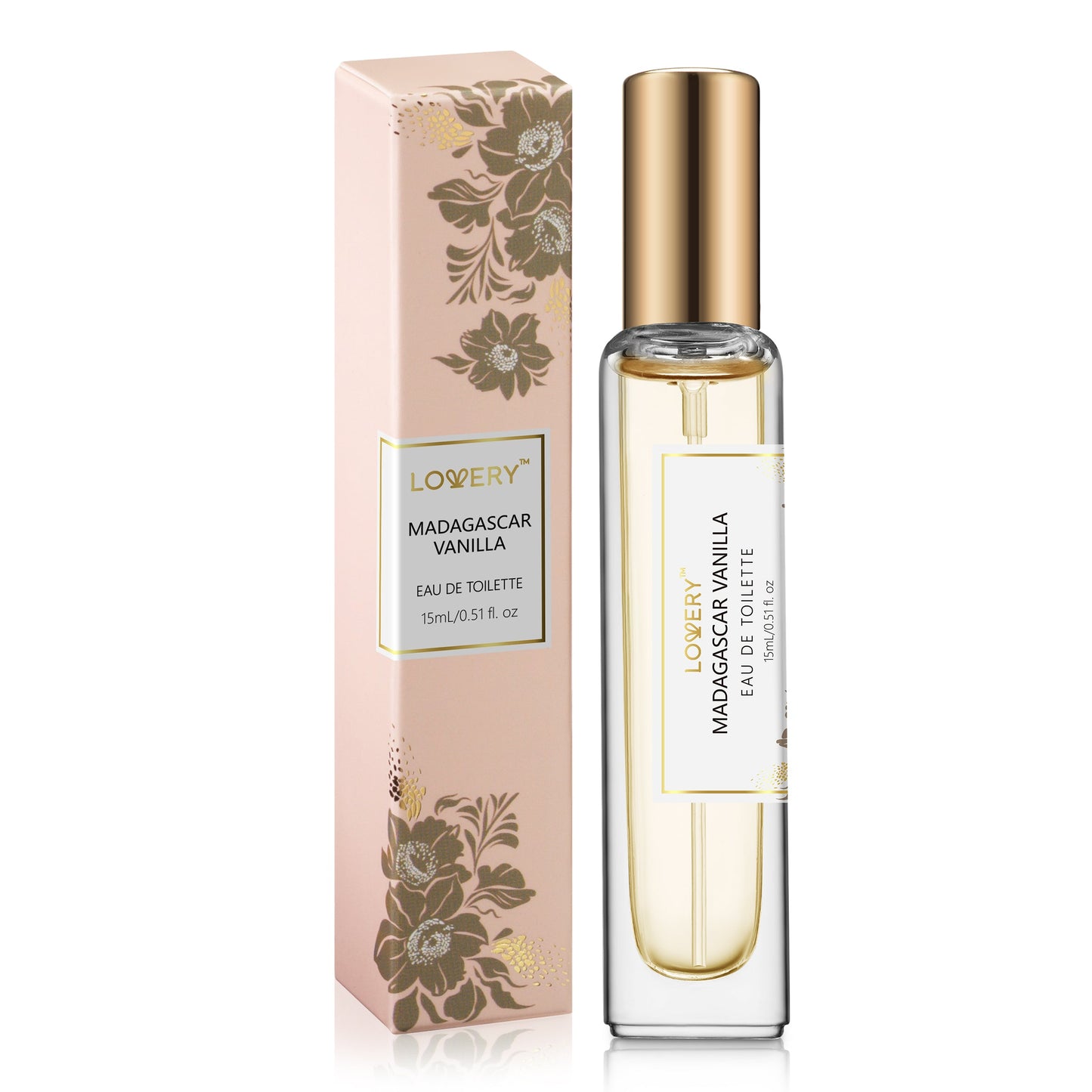 Madagascar Vanilla Eau de Toilette Spray - 15ml Long Lasting Clean Cologne