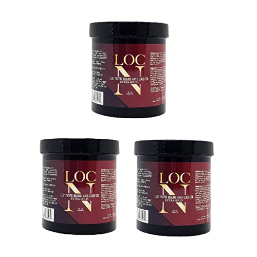 LOC N EDGE GEL EXTRA HOLD 16 Oz."Pack of 3"