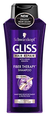 Gliss Shampoo Fiber Therapy 13.6 Ounce (402ml)