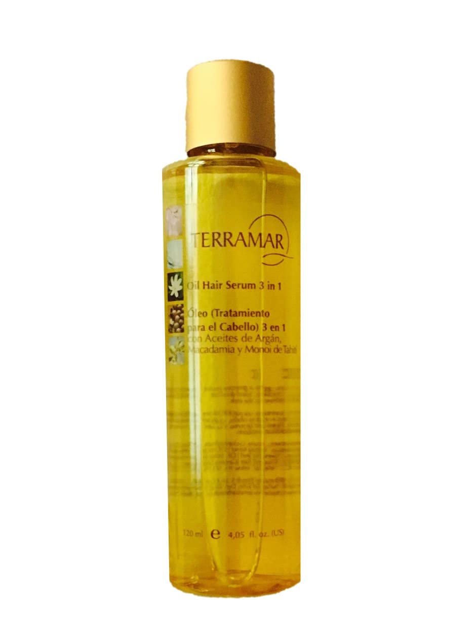 Oleo , Argan Oil , Macadamia and Monoi of Tahití, TERRAMAR, 4.05 Oz