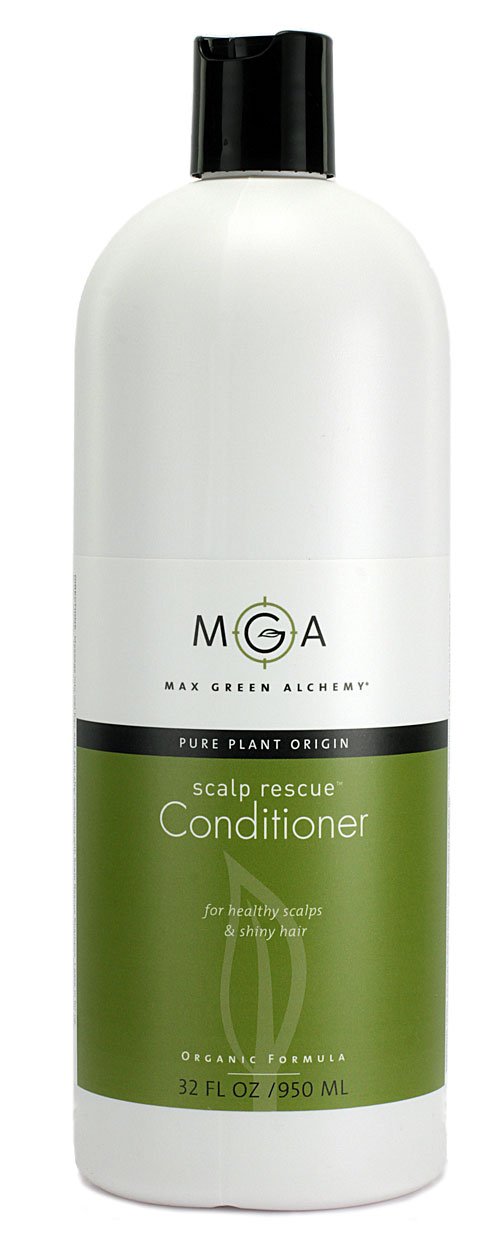 MGA Vegan Hair Conditioner - Organic Formula with Tea Tree for Healthy Hair | Hair Care Product with Natural Herbal Scent | Parabens Silicone & Sulfate Free Conditioner | Unisex | 32 Fluid Oz