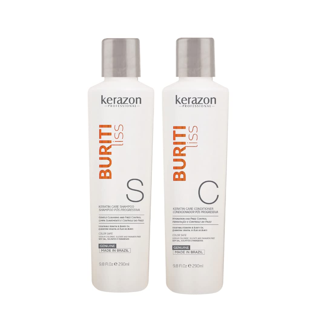 Sulfate Free Anti Frizz Color Safe Keratin Care Shampoo & Conditioner DUAL pack. Imported. NEW LOOK AND PACKAGING!!
