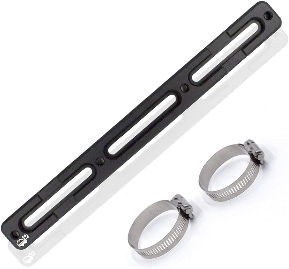 DRIFT MANIAC Ebike Conversion Kit for Battery Adapter Frame Mount, Aluminum Black