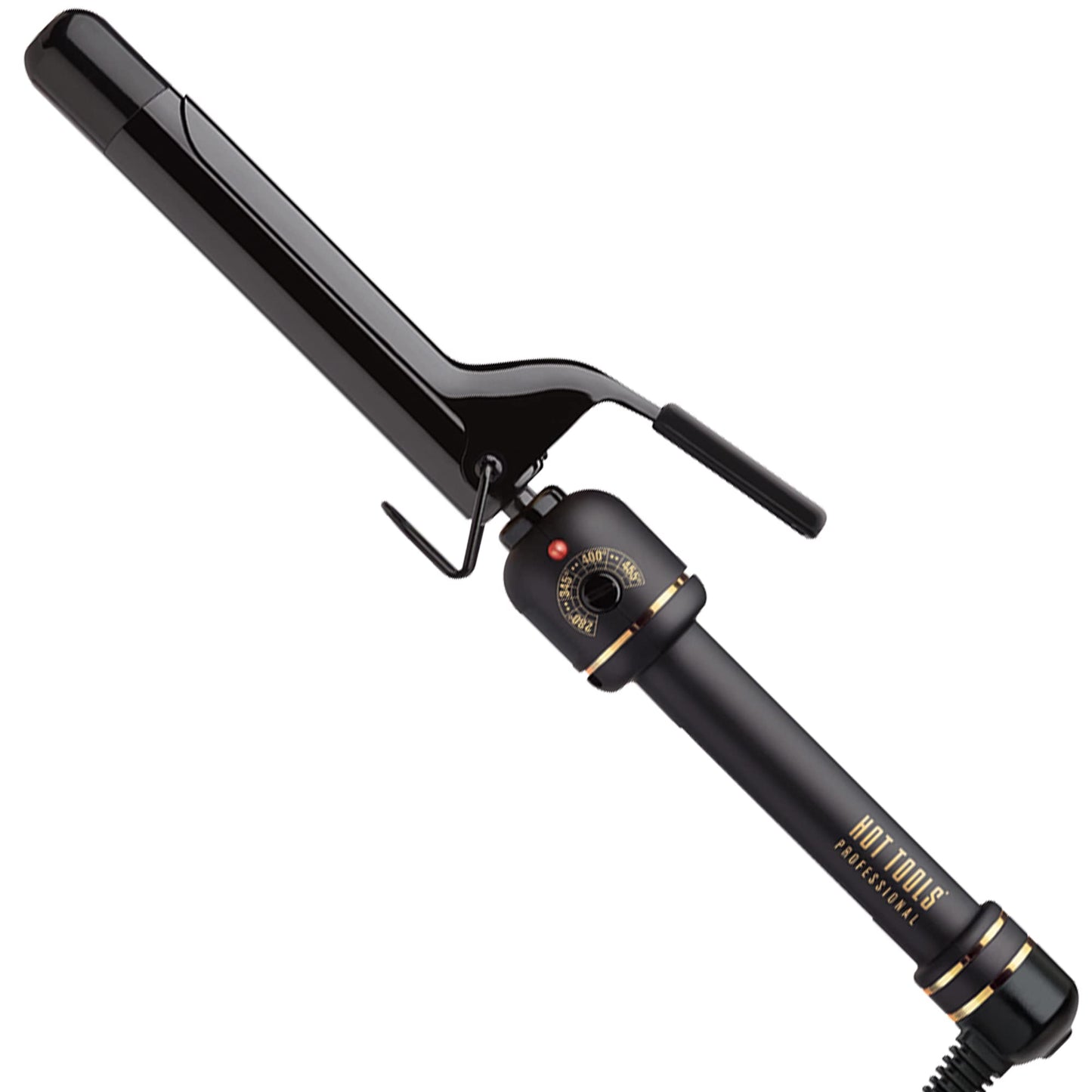 Hot Tools Pro Artist Black Gold Curling Iron | Long Lasting, Defined Curls (1 in)
