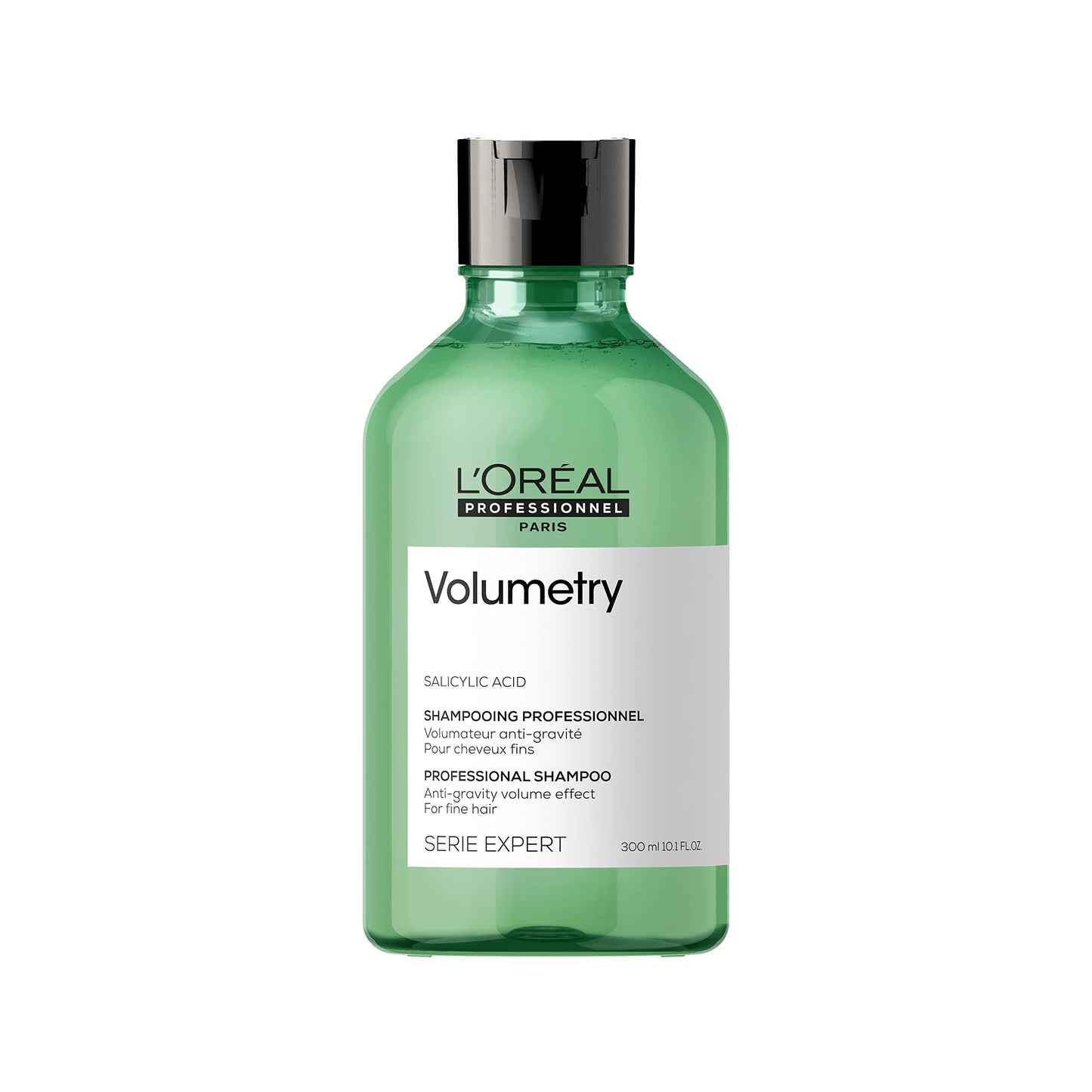 L'Oreal Professionnel Volumetry Volumizing Shampoo | Removes Build Up & and Cleanses Scalp | Provides Lift | With Salicylic Acid | For Fine & Thin Hair Types | 10.1 Fl. Oz.