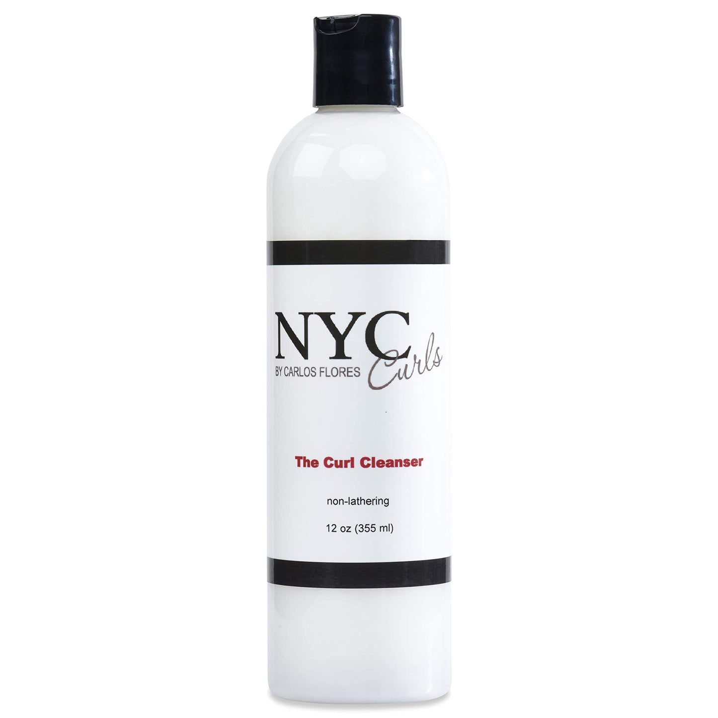 NYC Curls The Curl Cleanser | Best Sulfate Free Shampoo Alternative for Curly, Coily, & Wavy Hair | Zero Lather & Color Safe | Sulfate Free & Vegan | 12 FL OZ