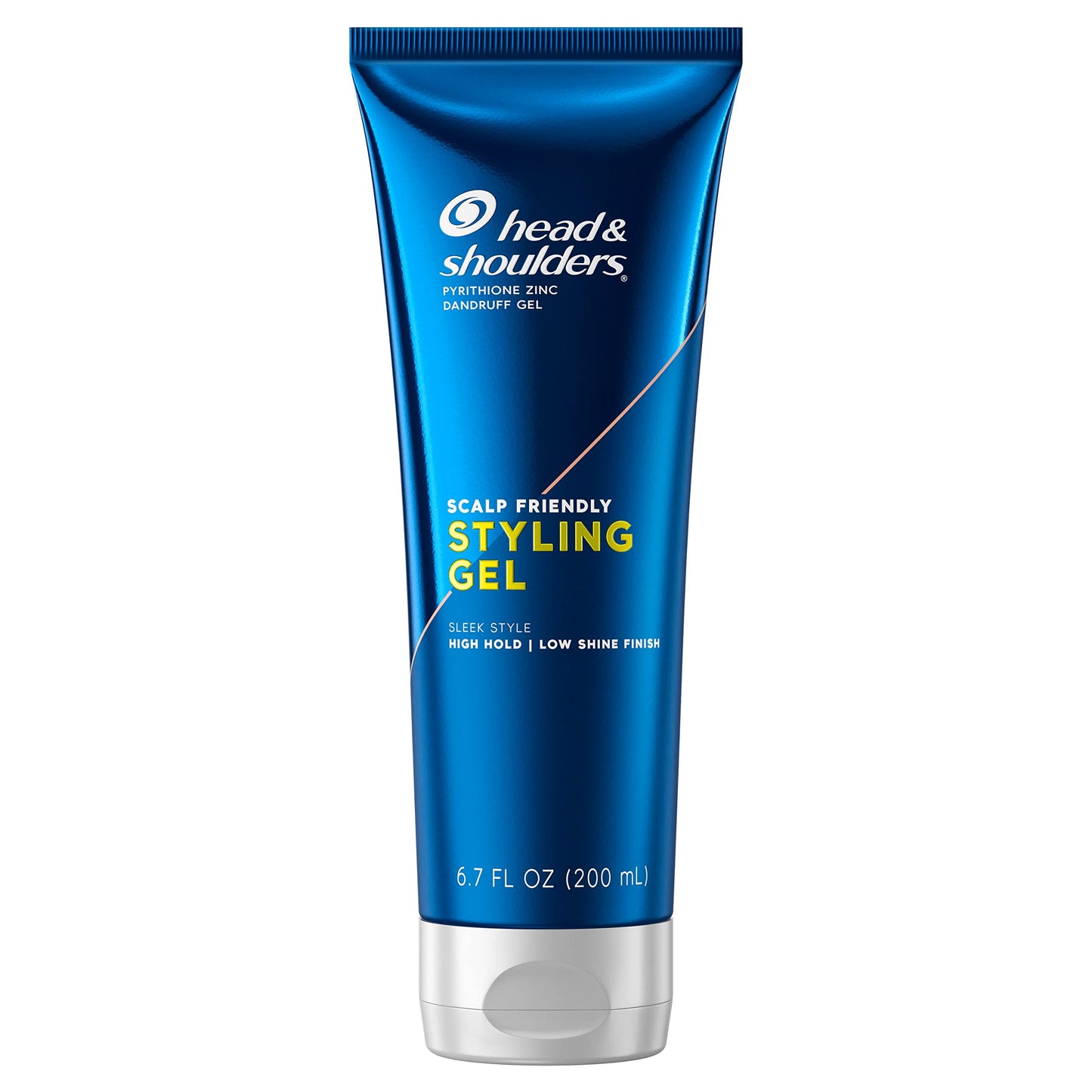Head & Shoulders Styling Hair Gel for Men, High Hold, Light Finish, 6.76 Fl Oz