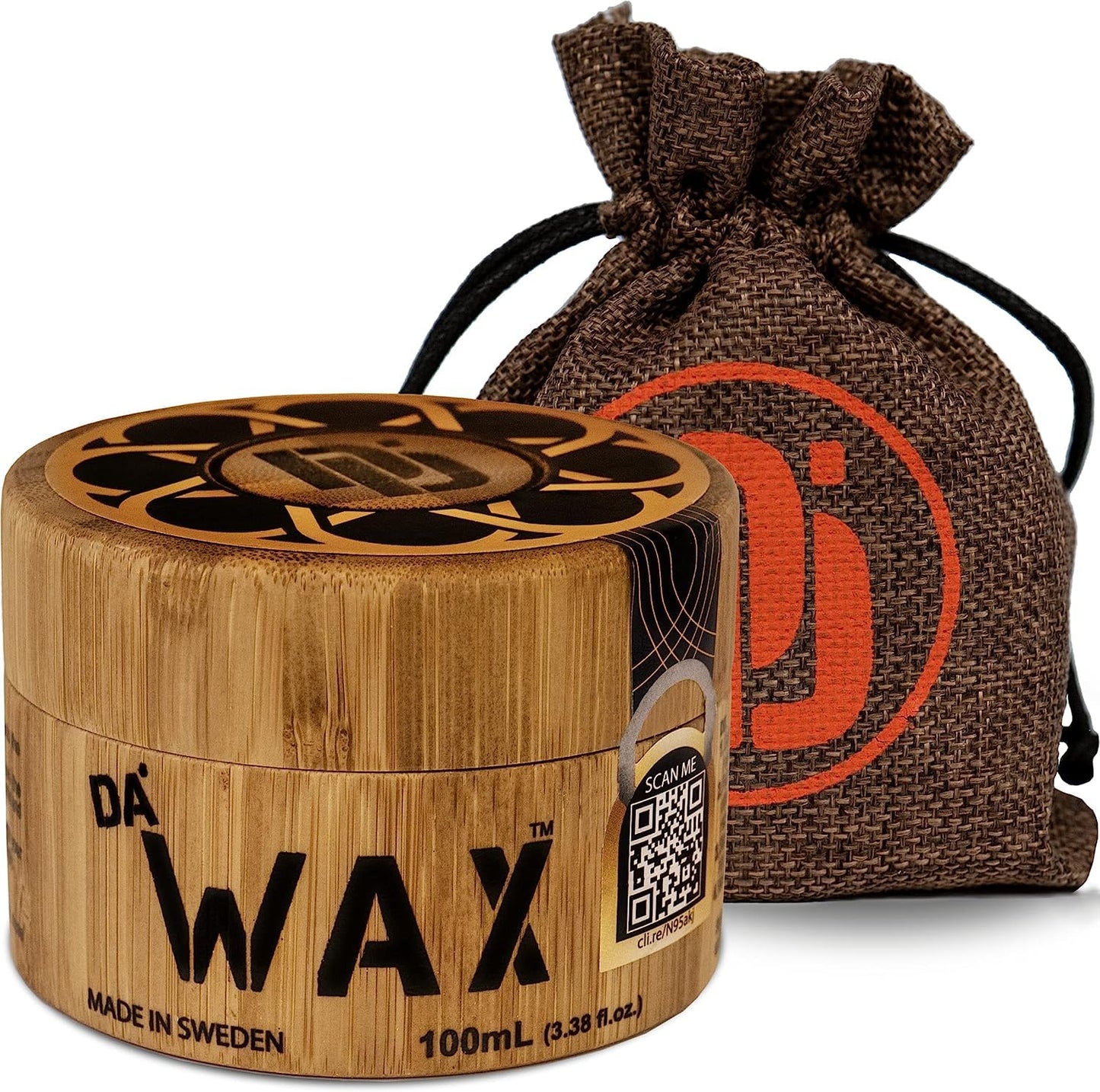Da Dude Da Wax Ultra Hold Hair Wax for Men - Extra Strong Hair Wax for Styling - Firm Hold Matte Hair Wax for Men