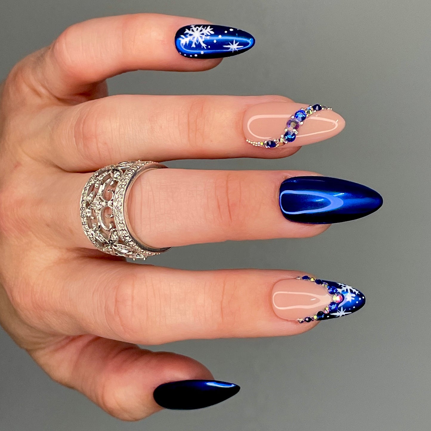 Jack Frost | Luxury Press On Nails