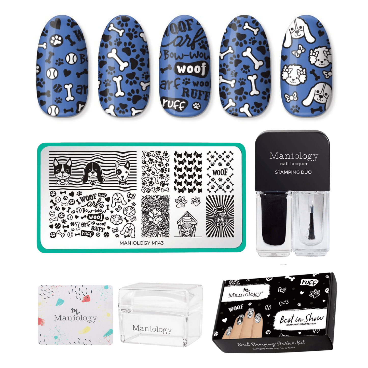 Best in Show: Dog-Themed Nail Stamping Starter Kit