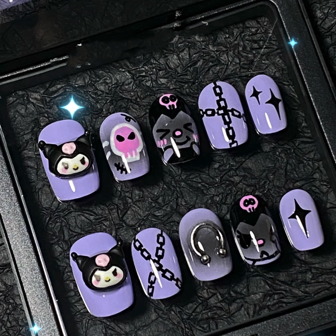 【Halloween】Little Devil | False Nails | SHOPQAQ