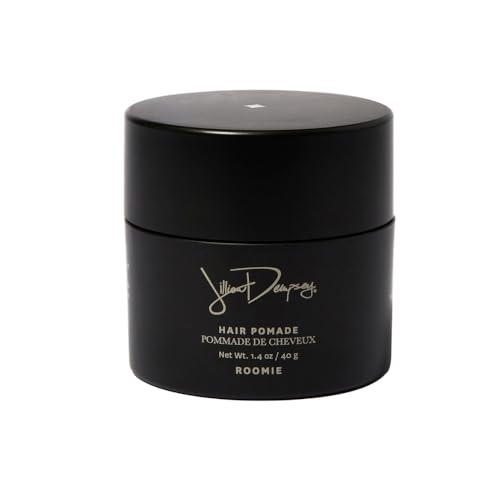 Jillian Dempsey Roomie Hair Pomade: Hair Styling Wax for Men & Women, Pomade for Definition, Texture and Hold, Solid Wax That Melts Into a Soft Pomade I Vegan, Clean Beauty