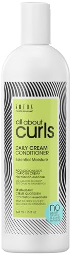 All About Curls Daily Cream Conditioner | Essential Moisture | Strengthens | 3X Resistance to Breaking | All Curly Hair Types | Cruelty Free | Sulfate Free | 32 Fl Oz