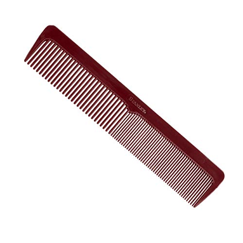 Stanley Essentials Ladies Comb - Dual Sided Coarse and Fine-Tooth Comb Detangles Straightens Smoothens Teases and Styles Wet or Dry Hair Wigs and Beard Perfect for Men and Women of All Hair Types