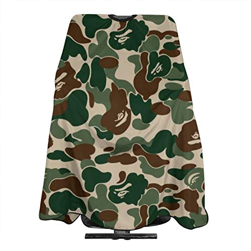 daodao Barber Cape Professional Salon Haircut Capes Camouflage Haircut Kit Hairdressing Apron for Barbershop