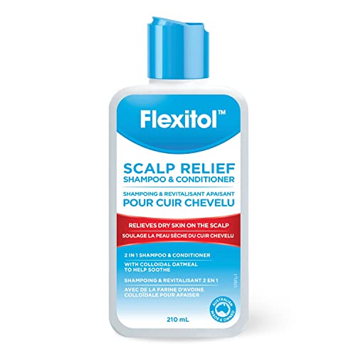 Flexitol Scalp Relief Tar-Free Shampoo & Conditioner for Dry, Itchy Scalp, 7.1 Ounces