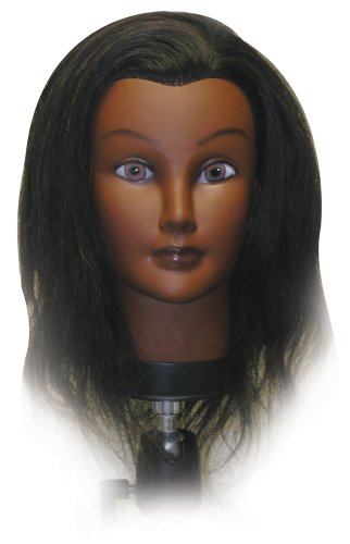Celebrity Whitney Cosmetology Ethnic Human Hair Manikin, 17-19 Inch