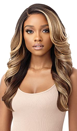 Outre Synthetic Melted Hairline HD Lace Front Wig - BEGONIA (DRFF AMBER SUNSET)