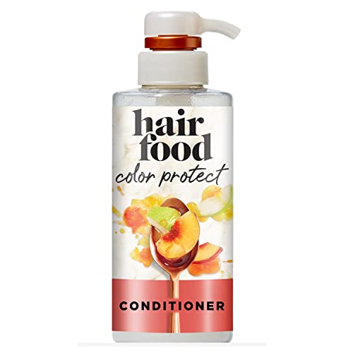 Hair Food White Nectarine & Pear Color Protect Conditioner, 10.1 fl oz, For Color Treated Hair