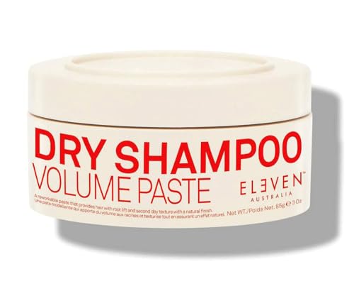 ELEVEN AUSTRALIA Dry Shampoo Volume Paste Essential For Anyone In Need Of Texture or Volume - 3 Oz - White