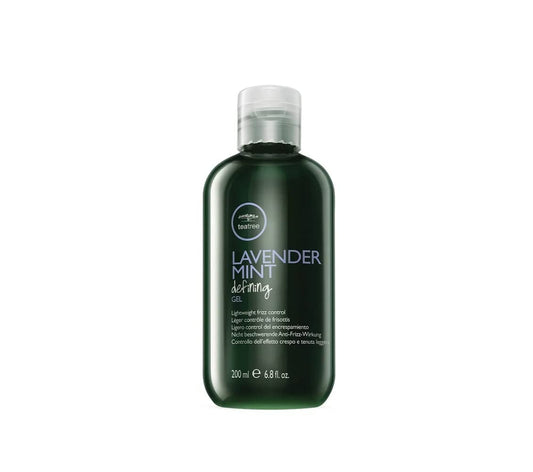 Tea Tree Lavender Mint Defining Gel, Lightweight Frizz Control, For Coarse, Curly + Dry Hair, 6.8 fl. oz.