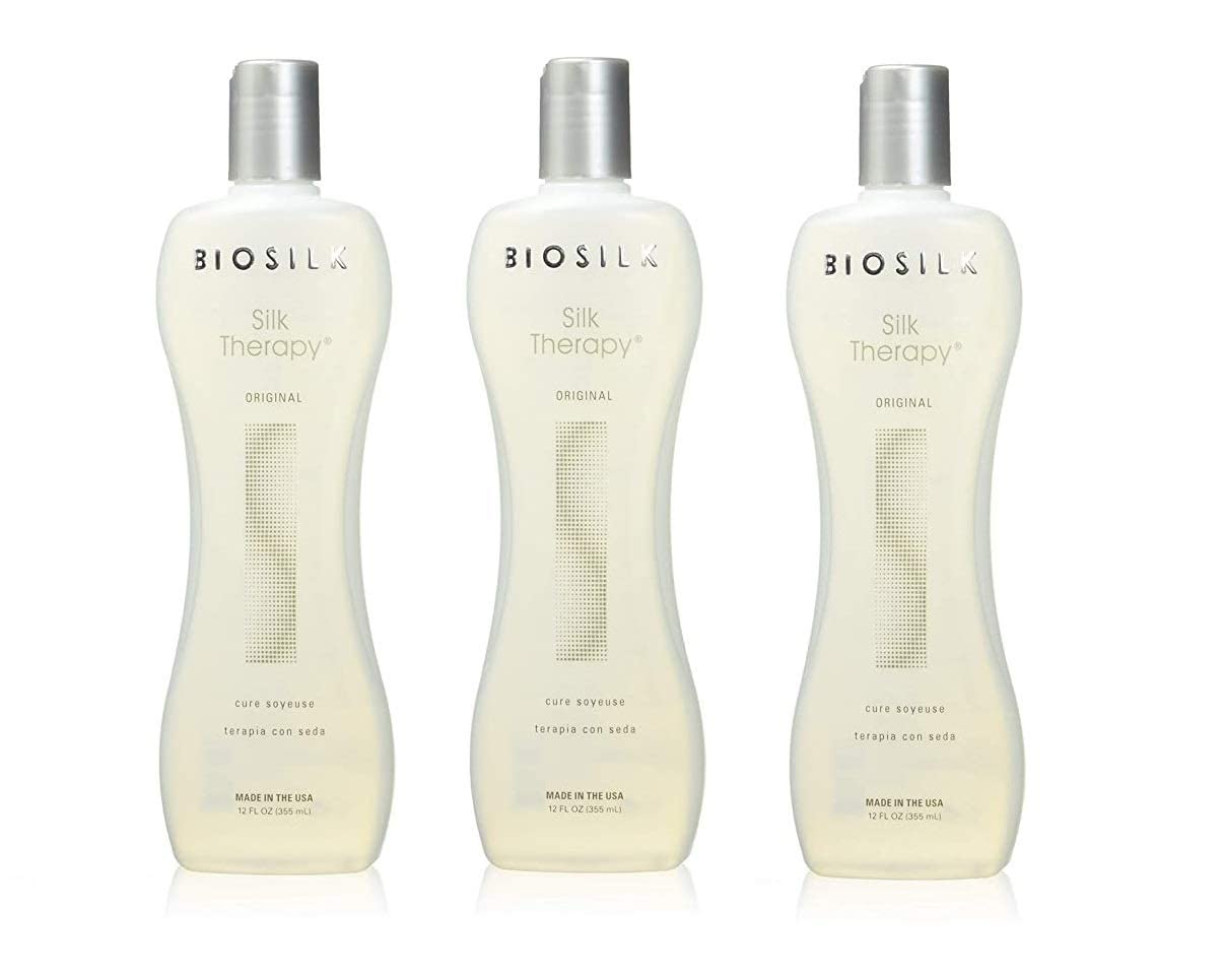 Biosilk Silk Therapy Original Cure, 12 oz (Pack of 3)