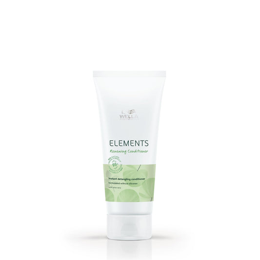 WELLA PROFESSIONALS Elements Gentle Renewing Conditioner, Gentle Silicone Free & Instant Detangling Conditioner, For All Hair Types, 6.7 oz