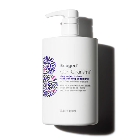 Briogeo Curl Charisma Hydrating Conditioner, Define and Moisturize Wavy, Curly, and Coily Hair, Vegan, Phalate & Paraben-Free, 33.8 oz