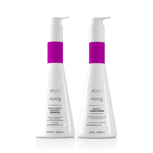 Fashion UP Home Care System | Ideal for Extremely Dry Hairs | Extreme Shining Hair | Color Safe | Enhanced with Oil Grape Seed and Murumurú | Set of 2