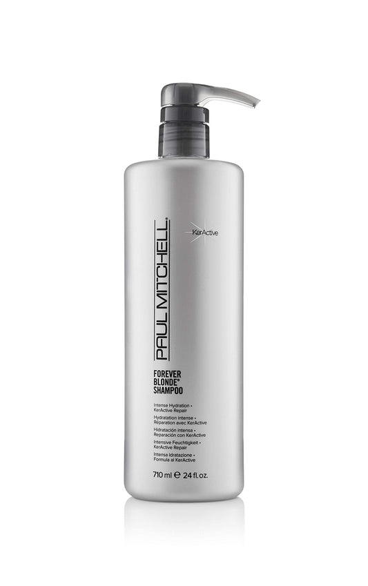 Paul Mitchell Forever Blonde Shampoo, Hydrates + Repairs, For Blonde Hair, 24 fl. oz.