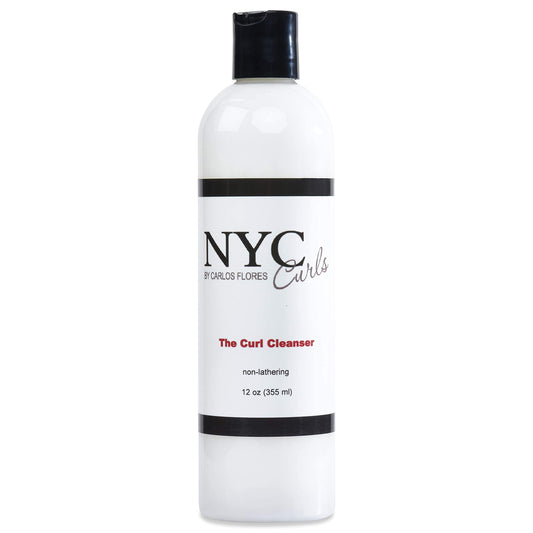 NYC Curls The Curl Cleanser | Best Sulfate Free Shampoo Alternative for Curly, Coily, & Wavy Hair | Zero Lather & Color Safe | Sulfate Free & Vegan | 12 FL OZ