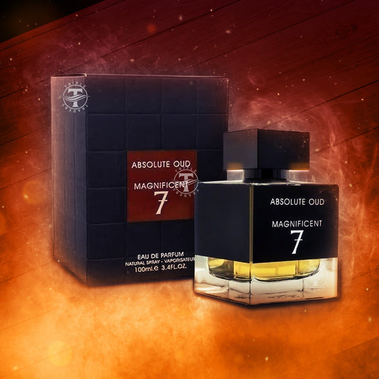 Absolute Oud Magnificent 7 Eau De Parfum By Fragrance World 100ml 3.4 fl oz