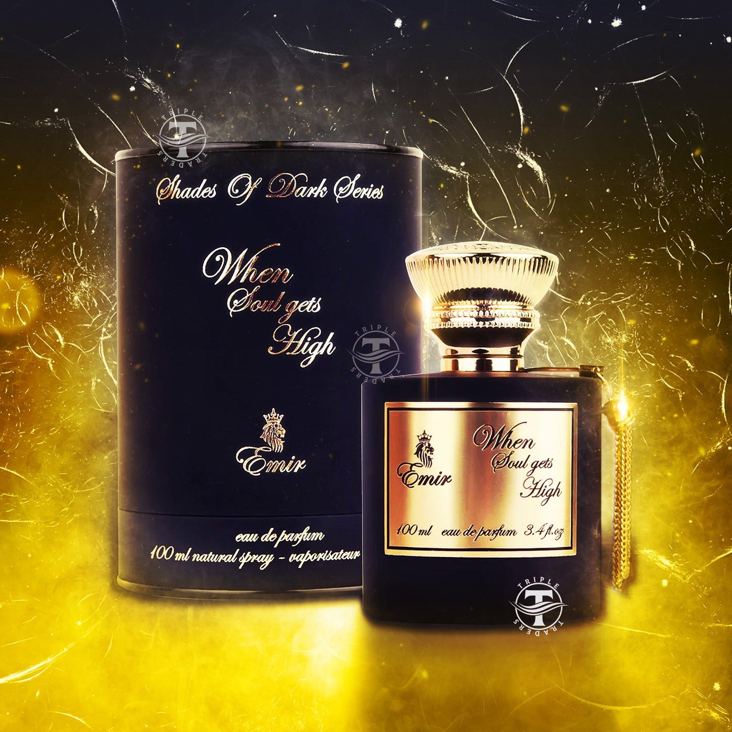 When Soul Gets High By Emir Paris Corner Shades of Dark Series 100ml 3.4 FL OZ