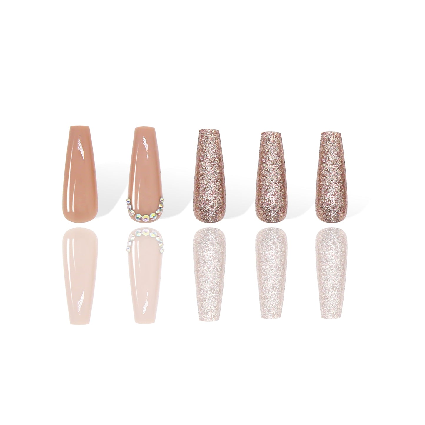 Blush & Glimmer Press-on Nails