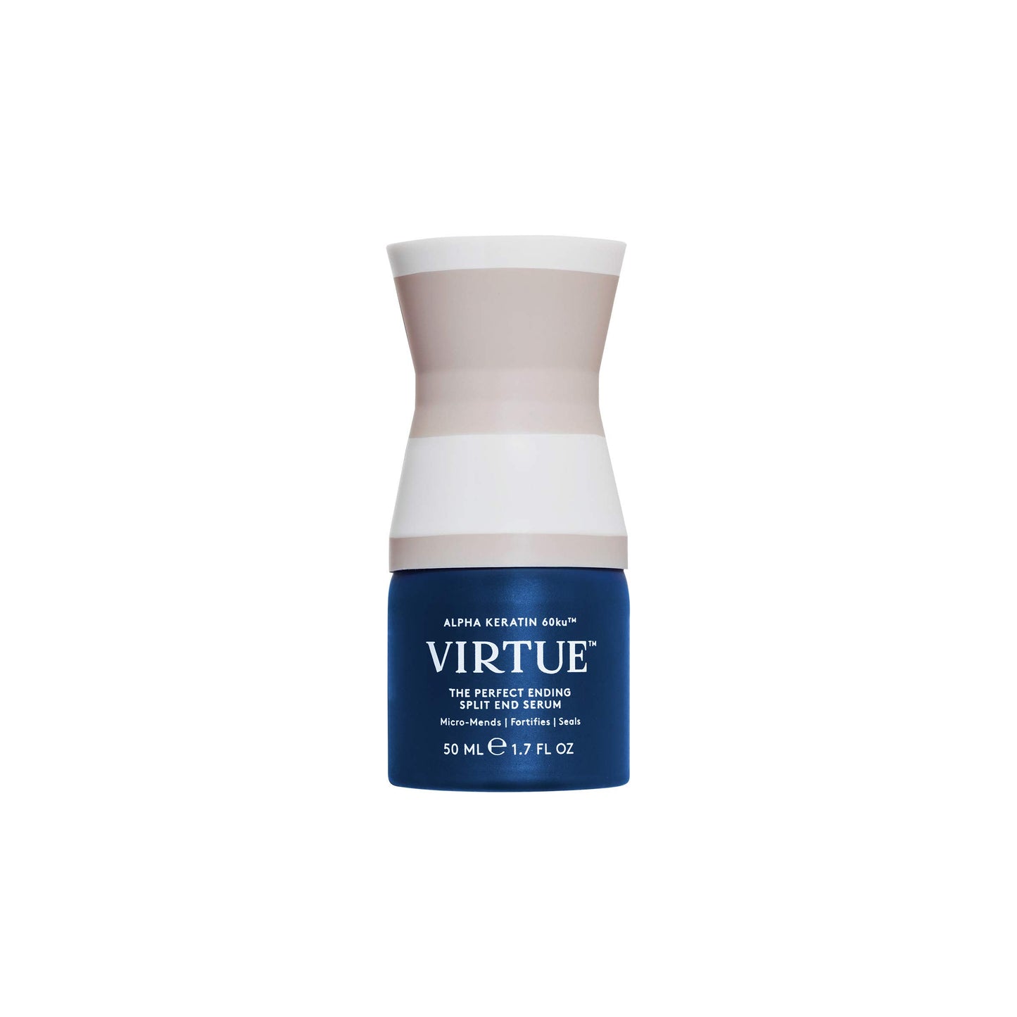 VIRTUE Split End Serum 1.7 FL OZ | Alpha Keratin Repairs, Protects Hair Split Ends | Sulfate Free, Paraben Free, Color Safe, Vegan