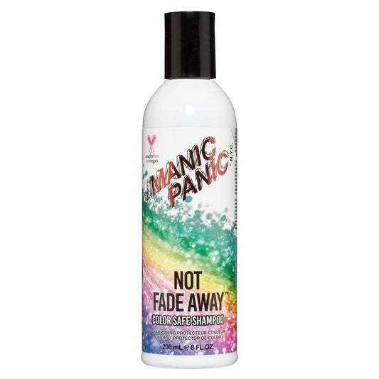 MANIC PANIC Not Fade Away Color Safe Shampoo for Color Treated Hair - Sulfate & Paraben Free - Vegan & Cruelty Free Moisturizing & Volumizing Shampoo (8oz)