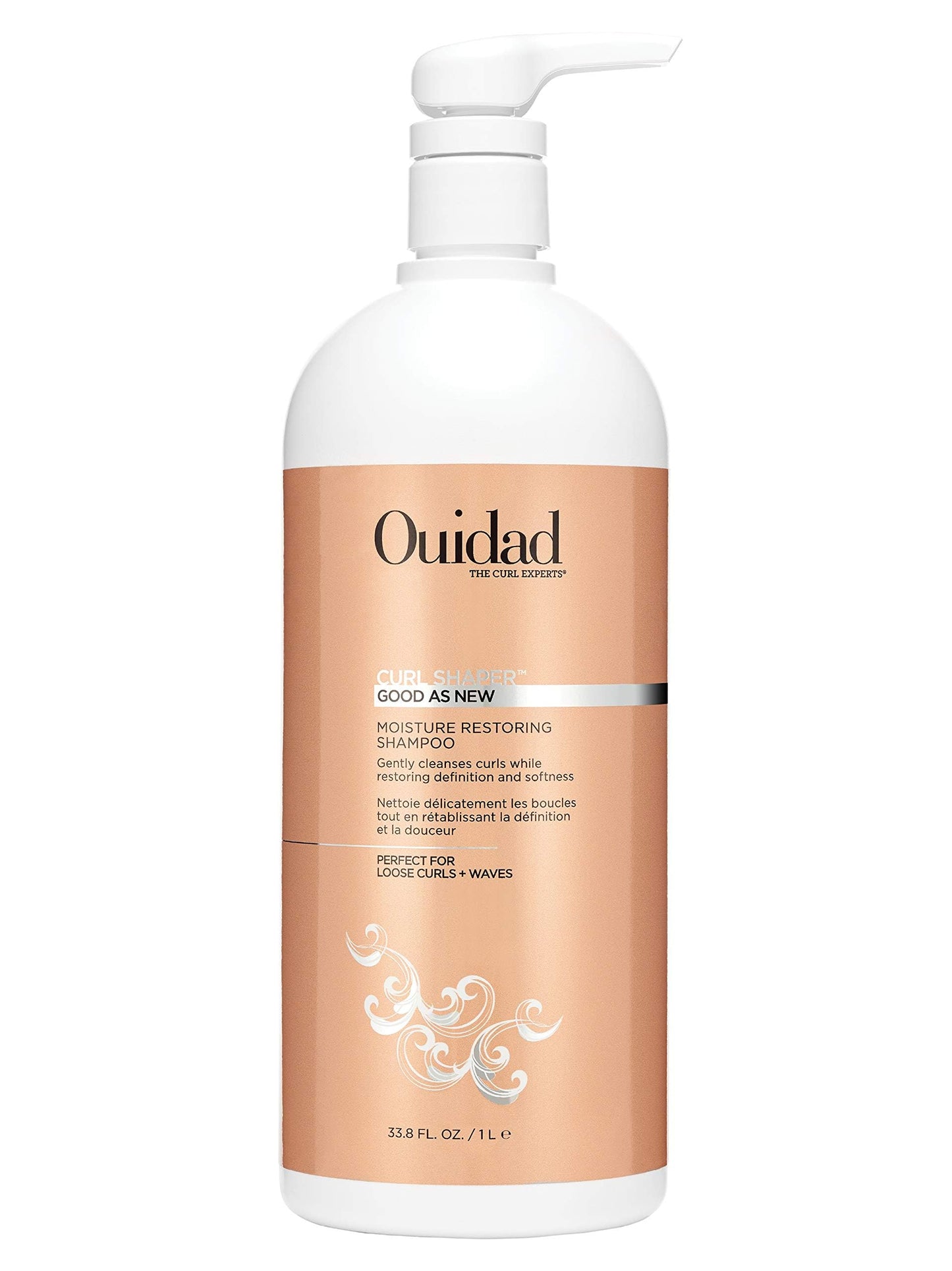 Ouidad Curl Shaper Good As New Moisture Restoring Shampoo, 33.8 Fl Oz