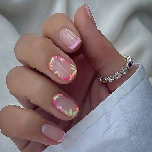 Summer Bloom Press-on Nails