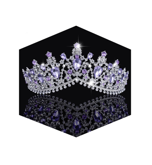 Kamirola - Queen Crown and Tiara Princess Crown for Women and Girls Crystal Headbands for Bridal, Gothic Halloween Costumes for Women Prom Christmas Wedding Birthday Prom Pageant Party