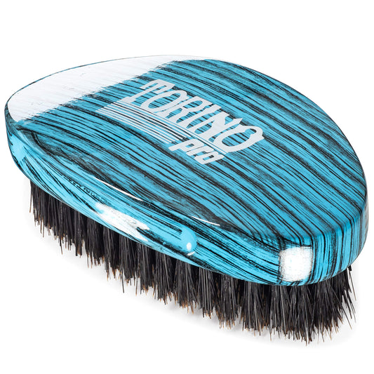 Torino Pro Medium Hard Palm Curve Wave Brush By Brush King - #1770-360 Curved Medium Hard Palm - Great for Wolfing - For 360 Waves