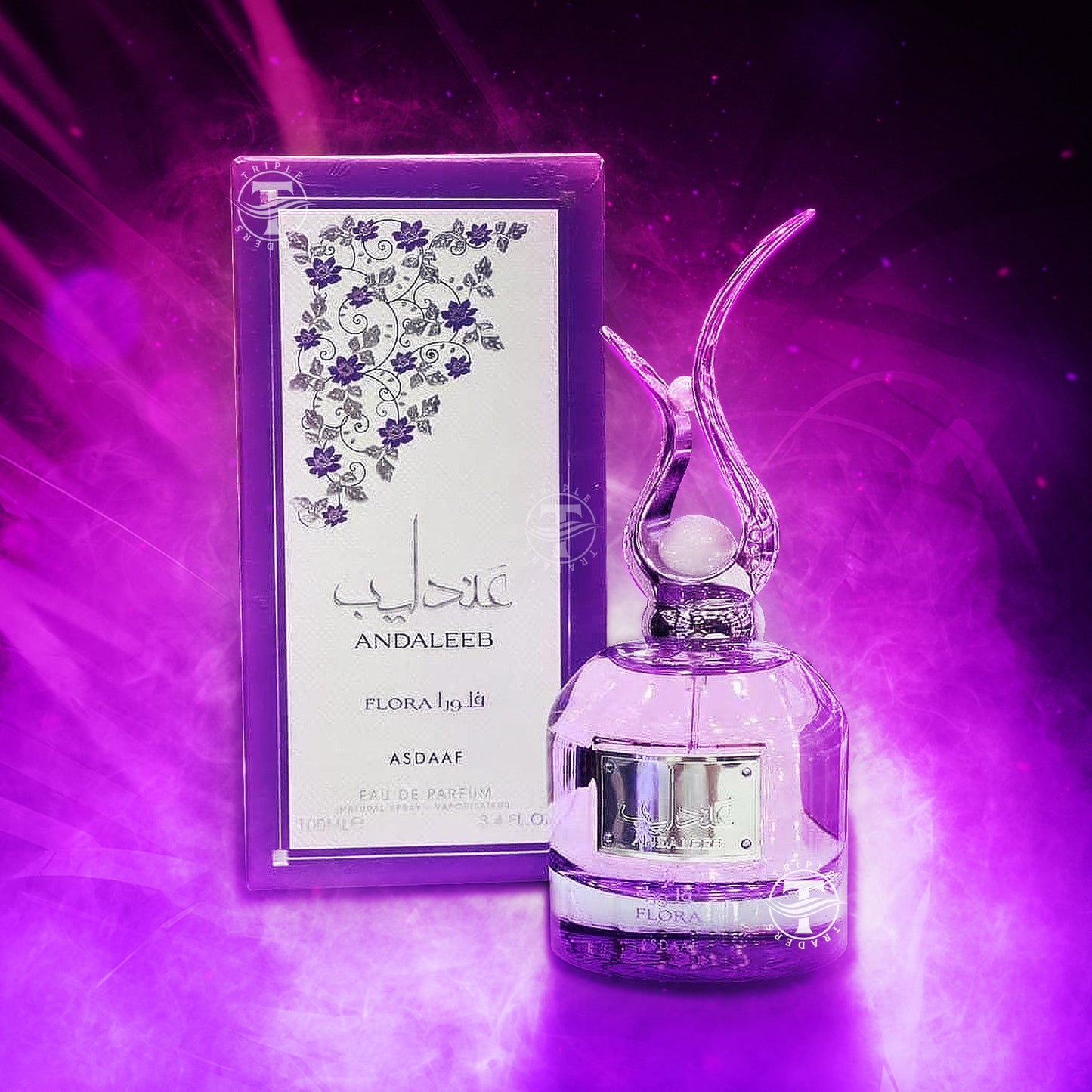 Andaleeb Flora Eau De Parfum By Asdaaf Lattafa 100ml 3.4 fl oz Oriental Perfume