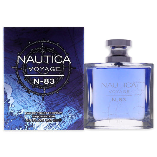 Nautica Voyage N83 by Nautica for Men 3.4 oz EDT Spray