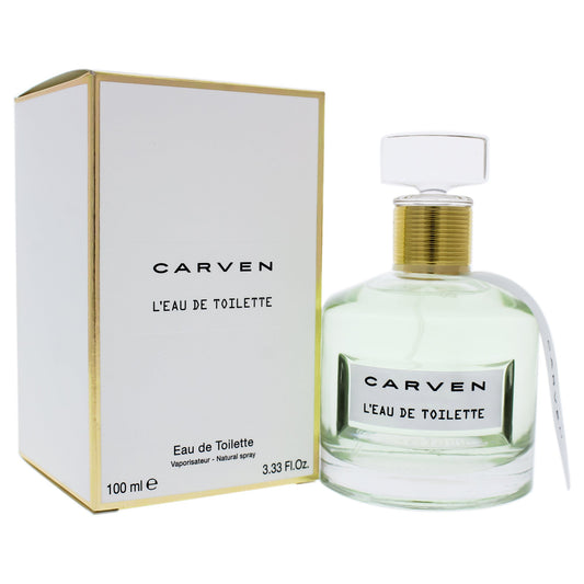 LEau De Toilette by Carven for Women 3.33 oz EDT Spray