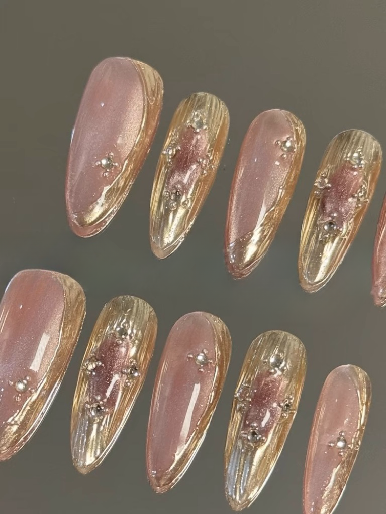 Pink Princess Crystal Cat Eye Design