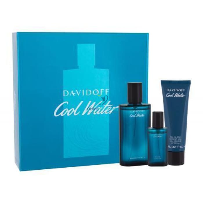 DavidOff Cool Water  3 Piece Set For Women 75ml