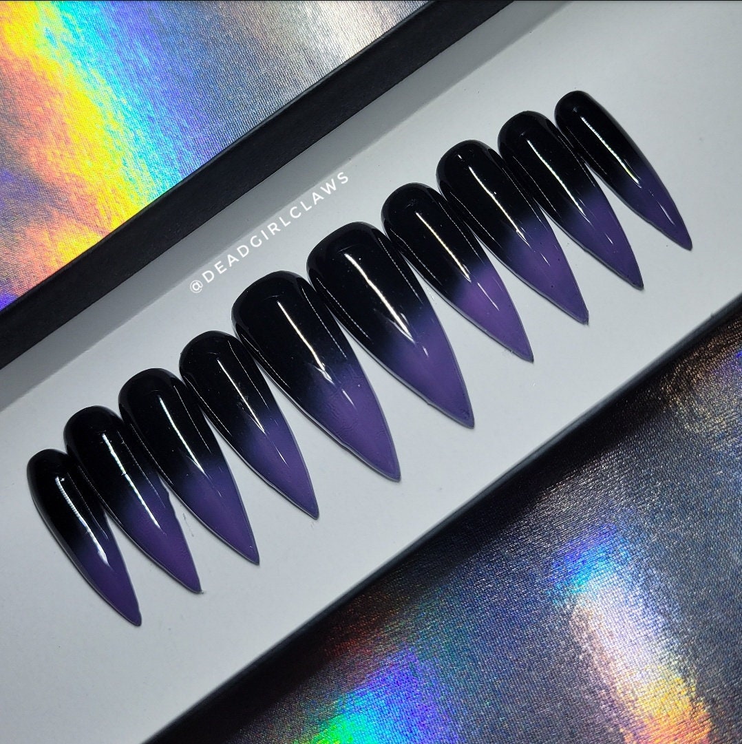 Purple Haze Press on Nail set