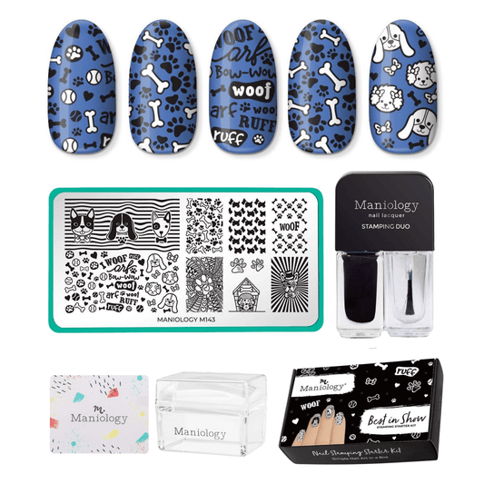 Best in Show: Dog-Themed Nail Stamping Starter Kit