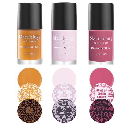 Perfect Trio: 3-Piece Storyteller Nail Stamping Polish Set